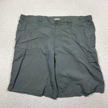 Vintage Columbia PFG Shorts Cargo Mens 42 Gray Ou… - image 1