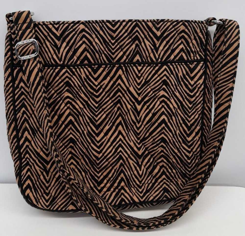 Vera Bradley Women's Zebra Print Hipster Brown Si… - image 2