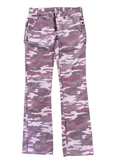 Hysteric Glamour HG camo logo pants