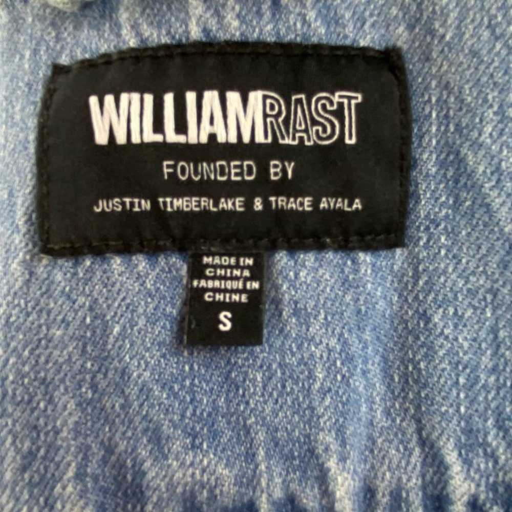 William Rast Boho Distressed Embroidered Denim Je… - image 7