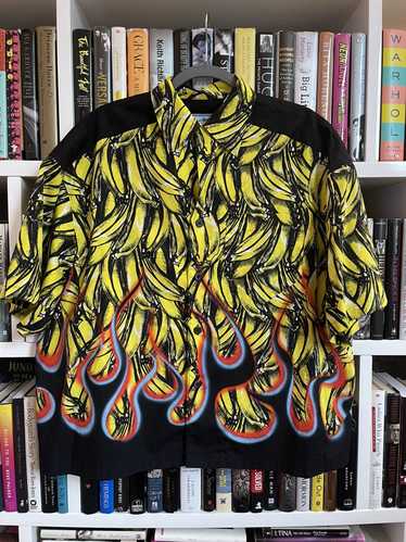 Prada Prada FW 2018 Banana Flame Hawaiian Bowling 