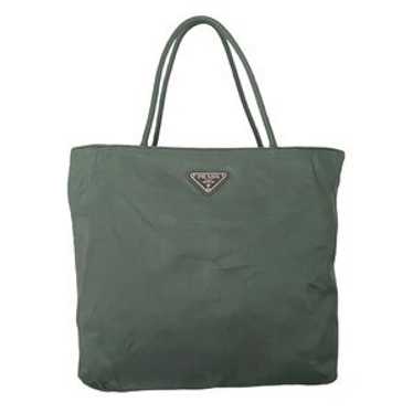 PRADA テスートシティ Prada Blue Denim Nylon Tote Bag City Tote Tessuto Fabric