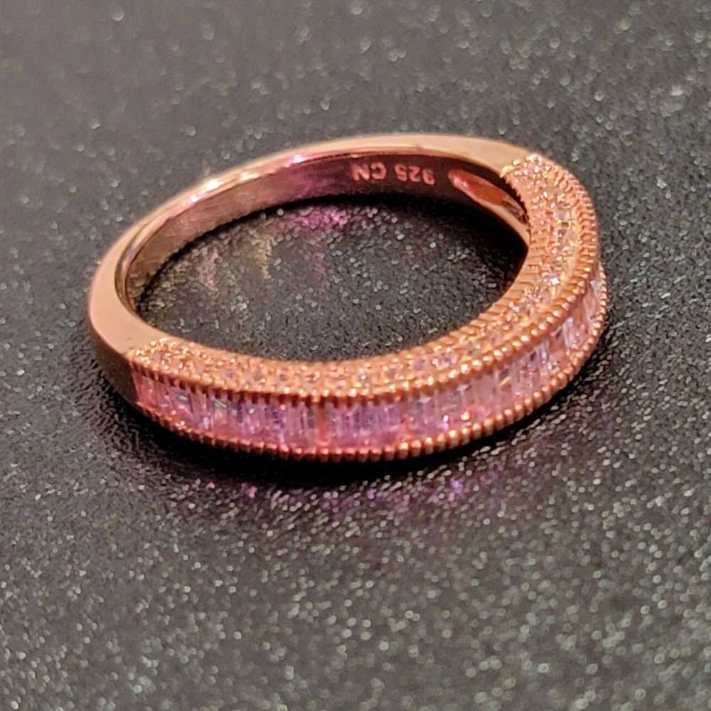 Rose Gold Fashion Ring - image 3