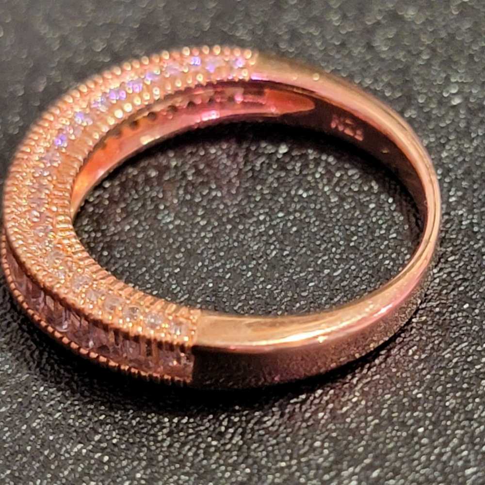 Rose Gold Fashion Ring - image 5