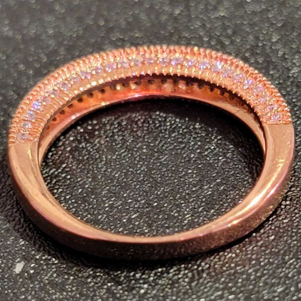 Rose Gold Fashion Ring - image 6