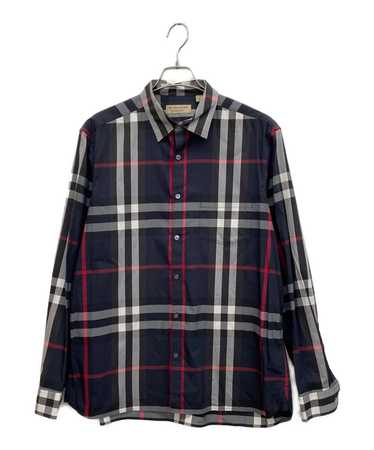 BURBERRY LONDON ENGLAND check shirt Size: XL  Nav… - image 1