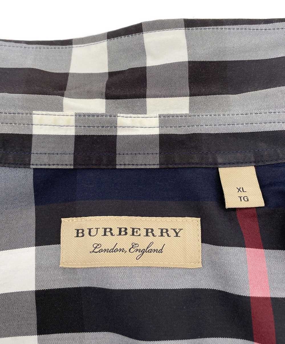 BURBERRY LONDON ENGLAND check shirt Size: XL  Nav… - image 6