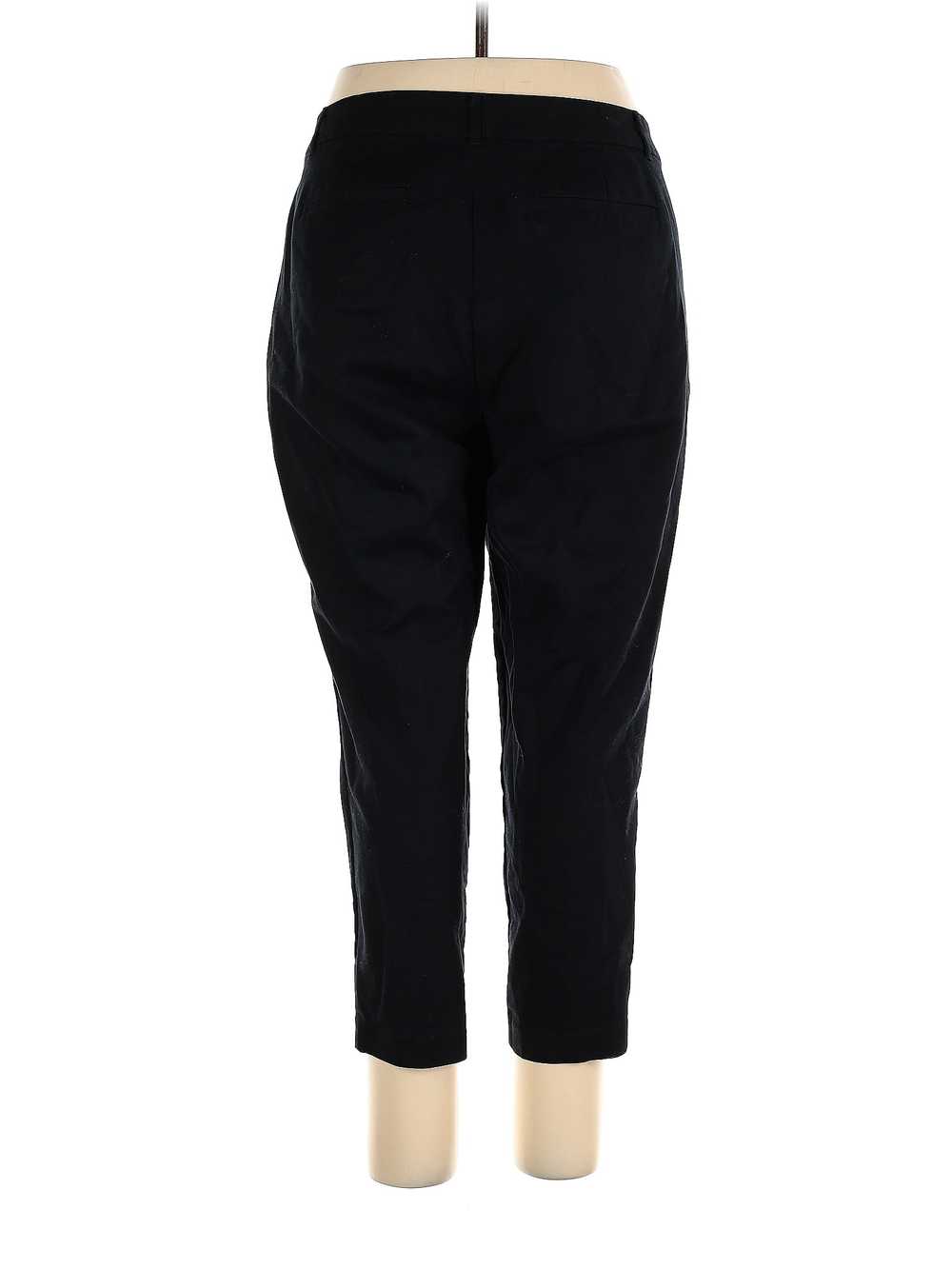 Liz Claiborne Career Women Black Khakis 14 - image 2