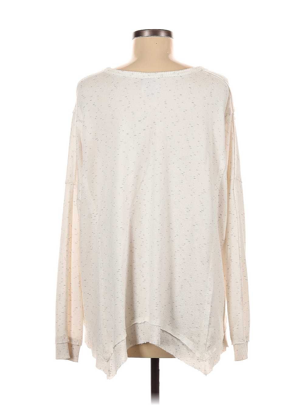 Knox Rose Women Ivory Pullover Sweater M - image 2