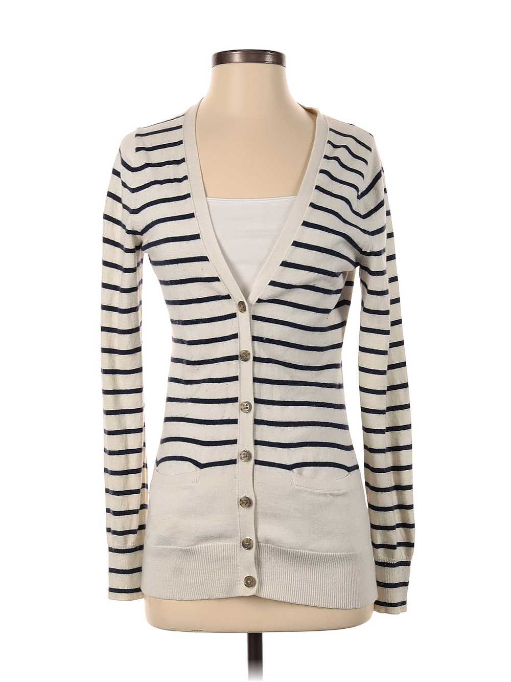 Banana Republic Women Ivory Cardigan S - image 1