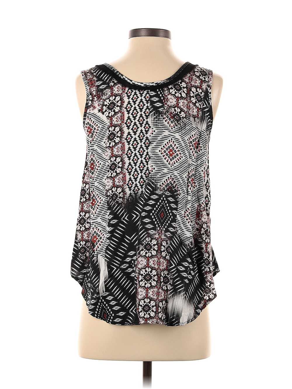 Fifteen Twenty Women Black Sleeveless Blouse S - image 2