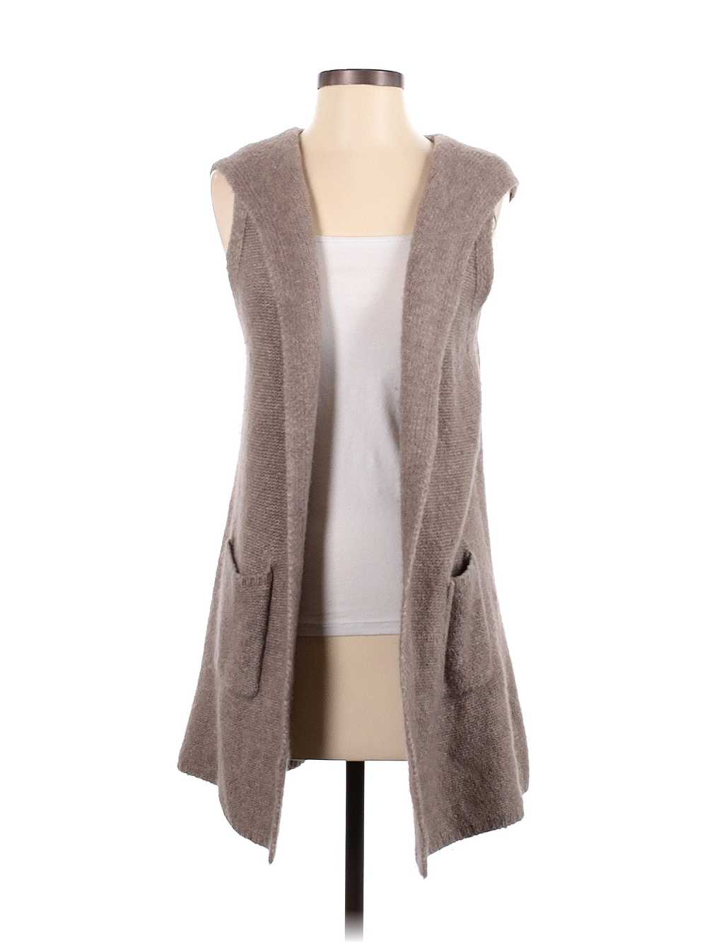 Tahari Women Gray Cardigan S - image 1