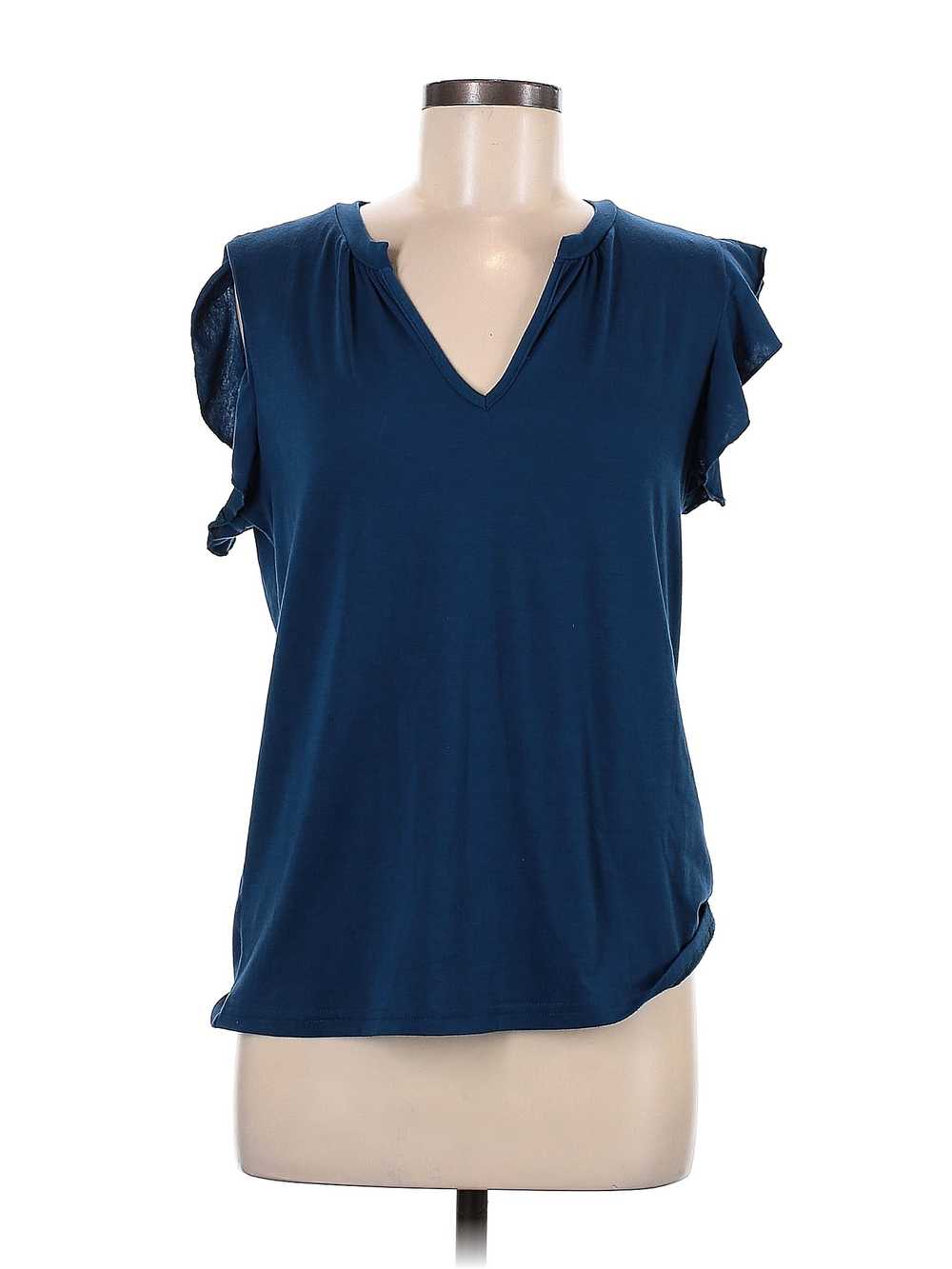 Shein Women Blue Sleeveless Top 6 - image 1