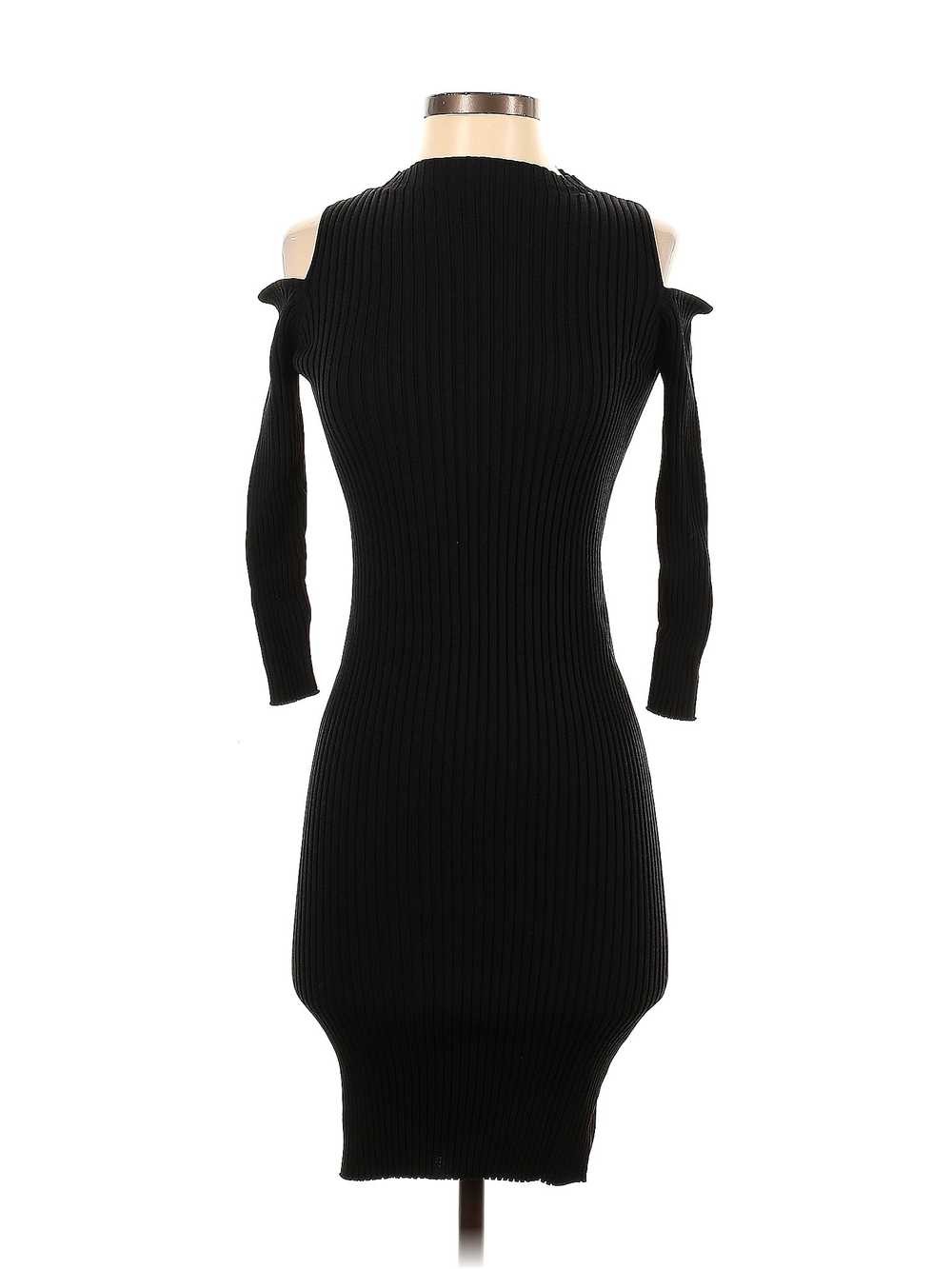 Renvy Women Black Casual Dress S - image 1