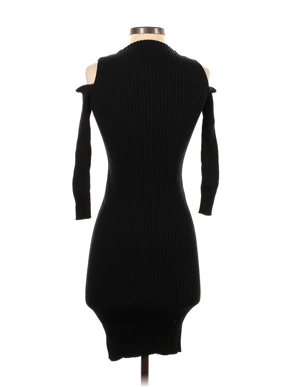 Renvy Women Black Casual Dress S - image 2