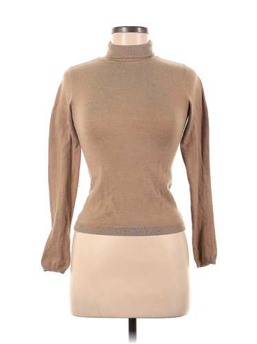Ambiance Apparel Women Brown Turtleneck Sweater M