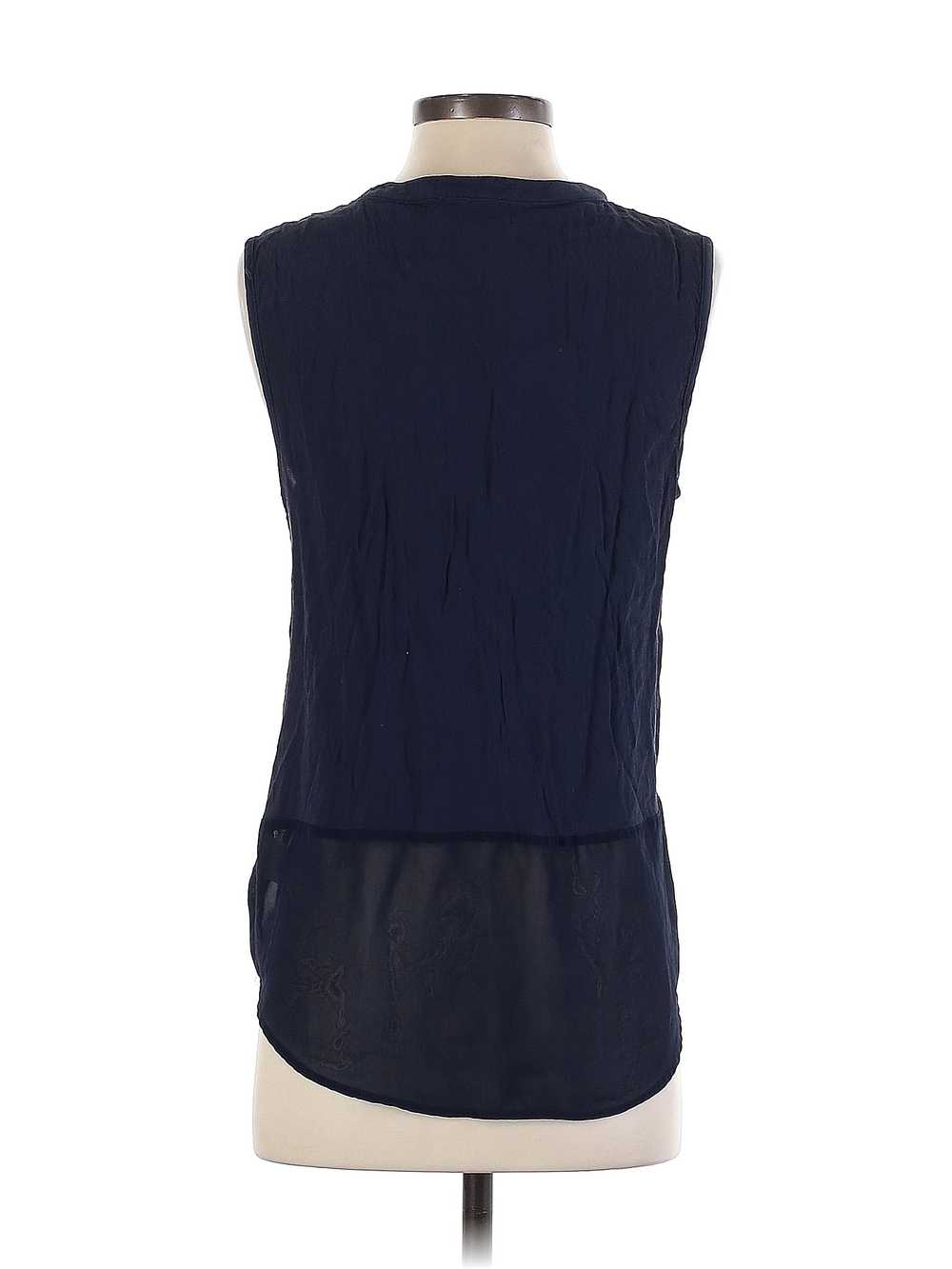 Olive and Oak Women Blue Sleeveless Blouse S - image 2