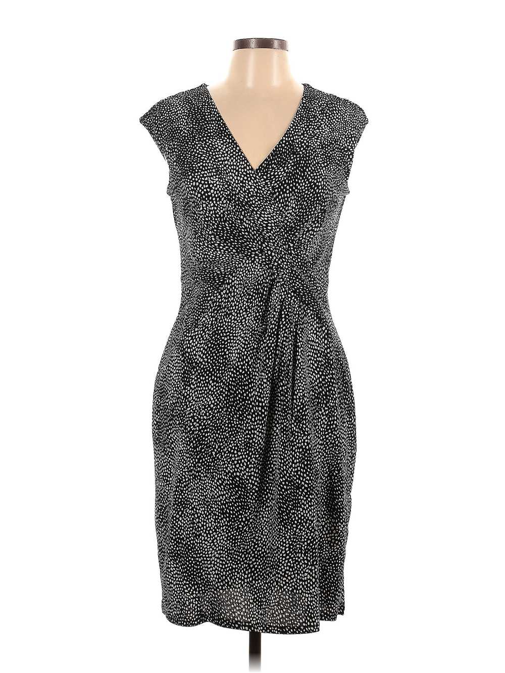 Ann Taylor Women Gray Casual Dress 10 - image 1