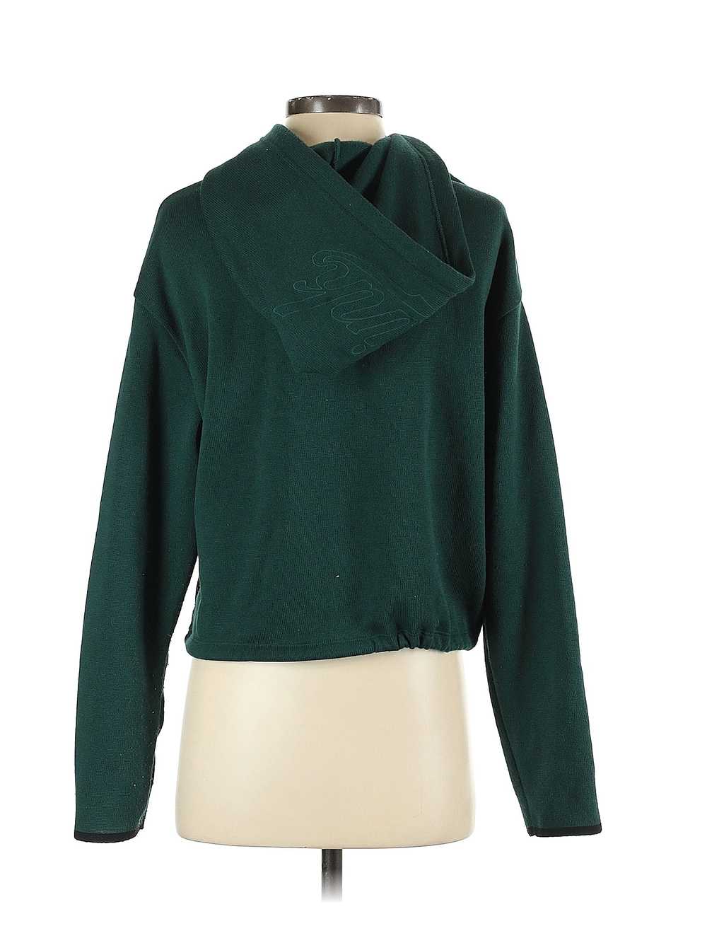 Victoria's Secret Pink Women Green Pullover Hoodi… - image 2