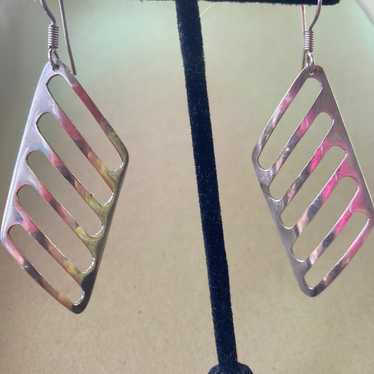 VINTAGE Mexico Sterling Silver Earrings