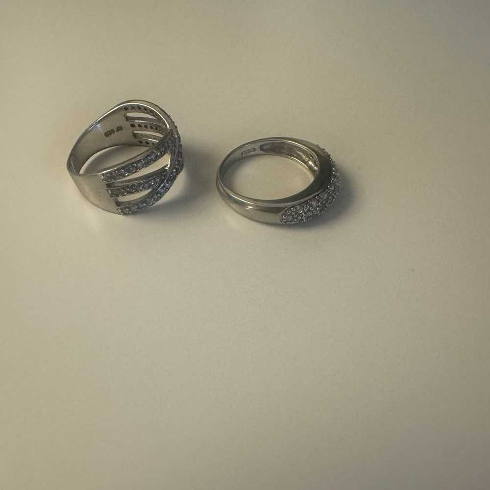 925 Sterling Silver rings - image 7