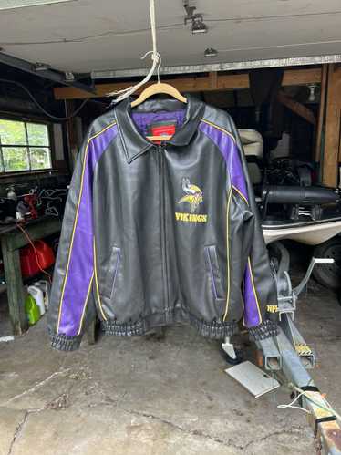 NFL × Vintage Vintage Minnesota Vikings Leather Ja