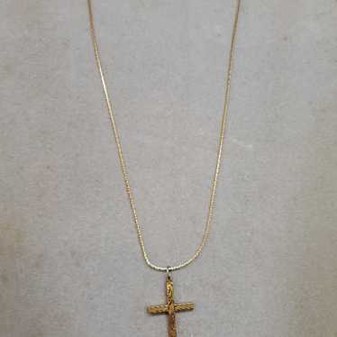 Vintage cross Necklace - image 1