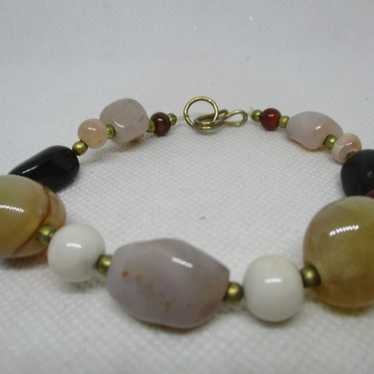 GENUINE GEMSTONE BRACELET Agate Bracelet Gemstone 