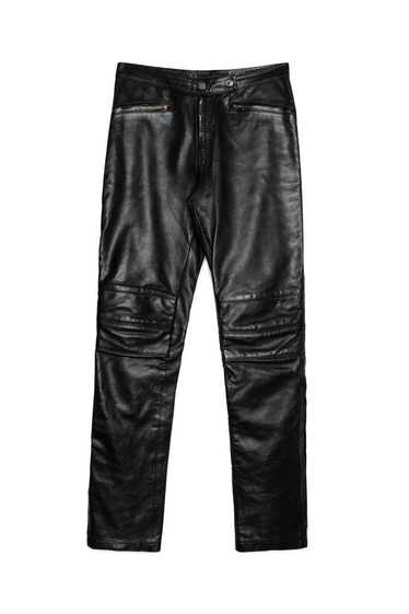 Gucci by Tom Ford Leather Biker Pants