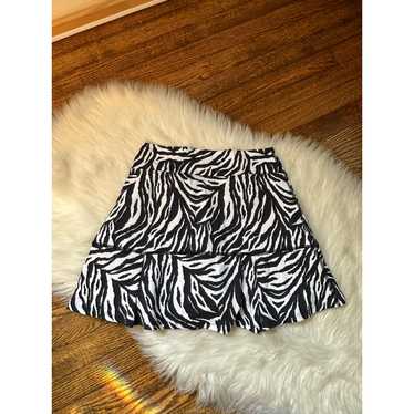 Dona Jo Zebra Print Tennis Pickleball Skirt