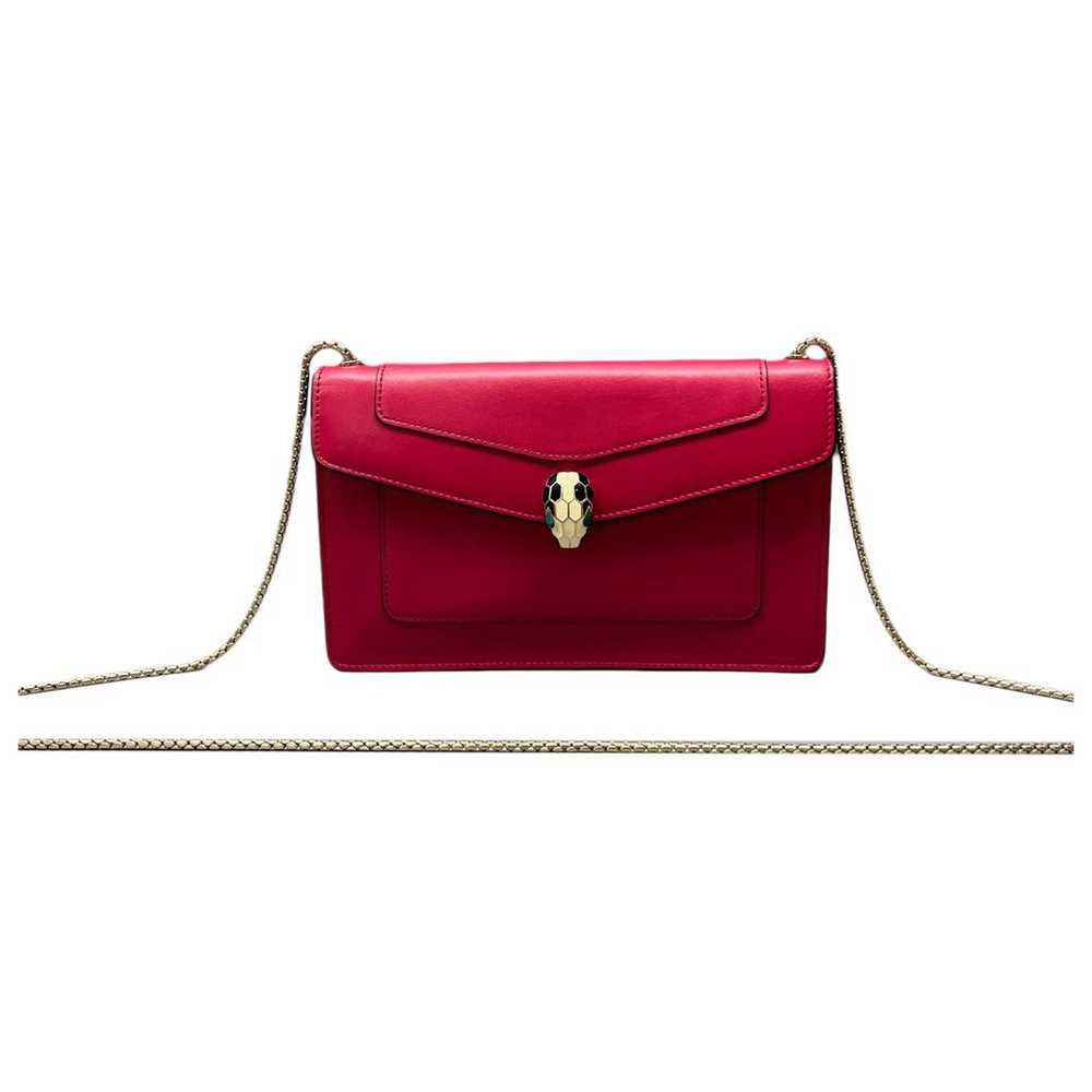 Bvlgari Serpenti leather crossbody bag - image 1