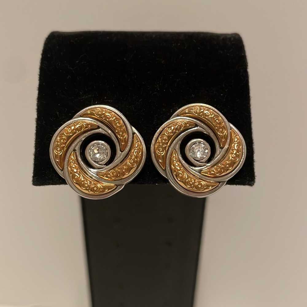 Vintage Brighton Clip on Earrings - image 1