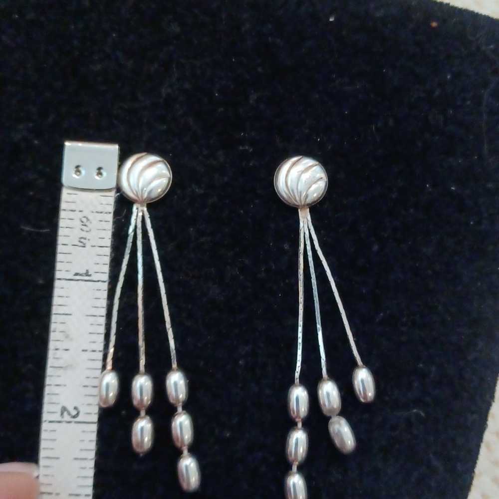 Sterling silver cha cha Earrings - image 5