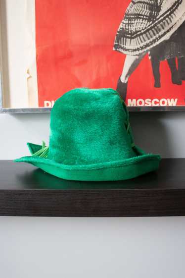 Mr. John Jr. kelly green chapeau