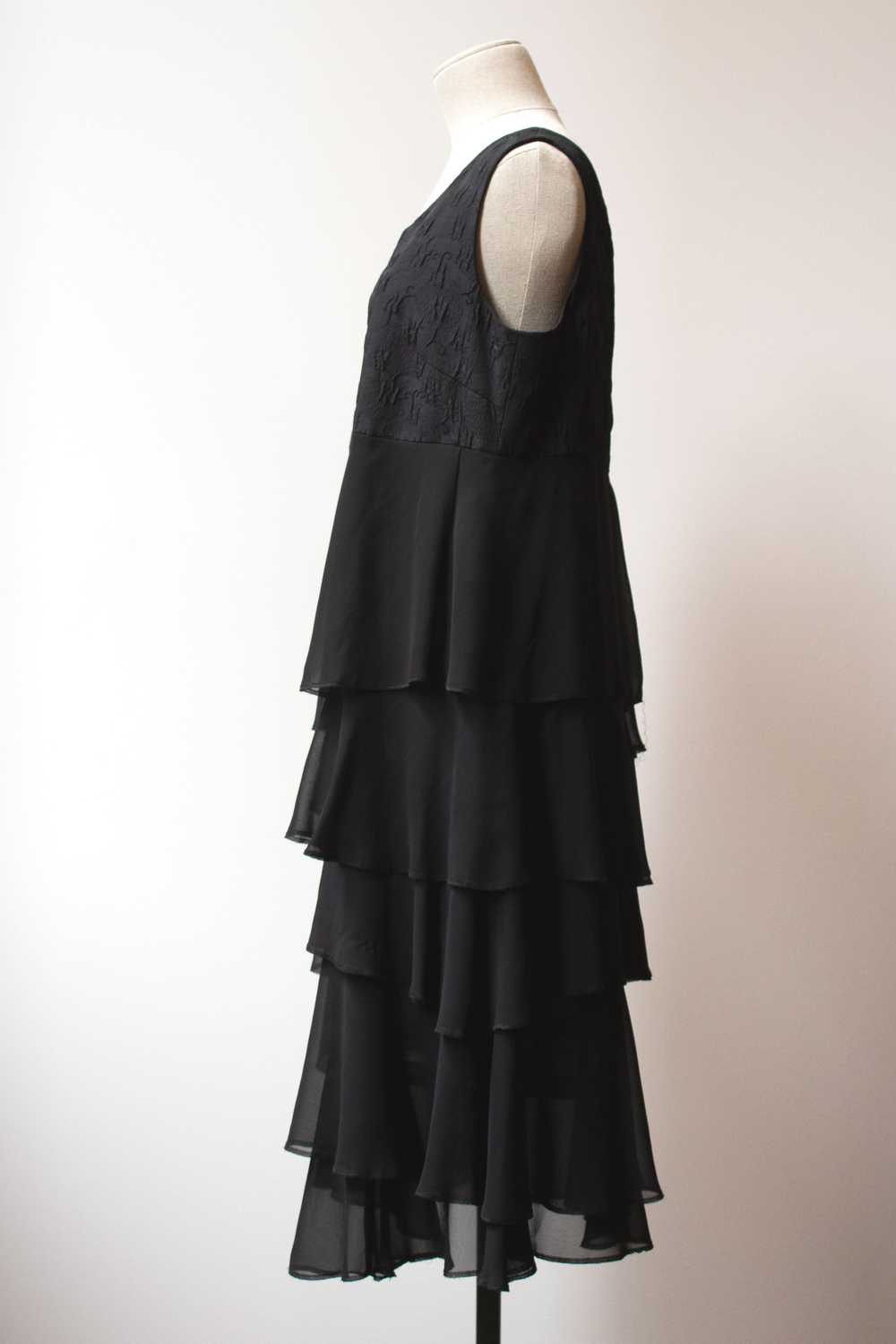 Comme des Garcons Comme des Garcons black tiered … - image 4