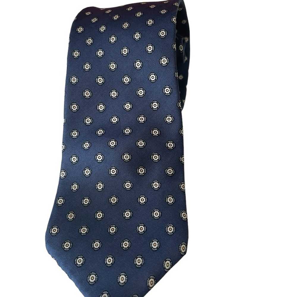 Roos Brothers California Navy men’s tie Vintage 5… - image 1