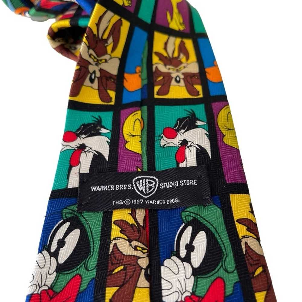 Warner Brothers Studio Store Looney Tune Tie Vint… - image 4