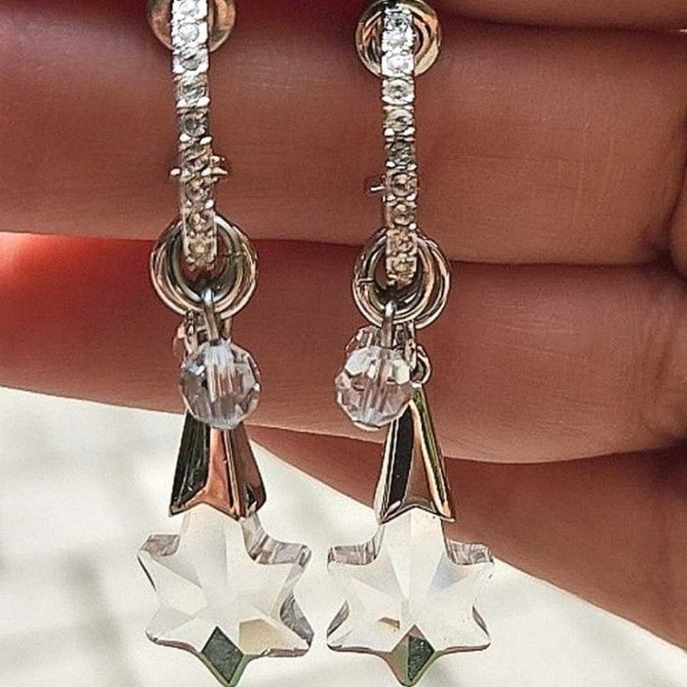 Swarovski crystal earrings - image 2