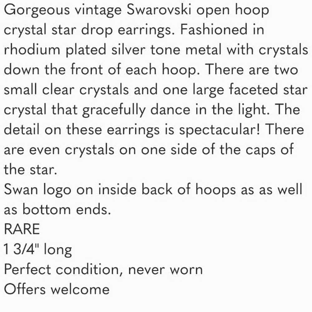 Swarovski crystal earrings - image 7