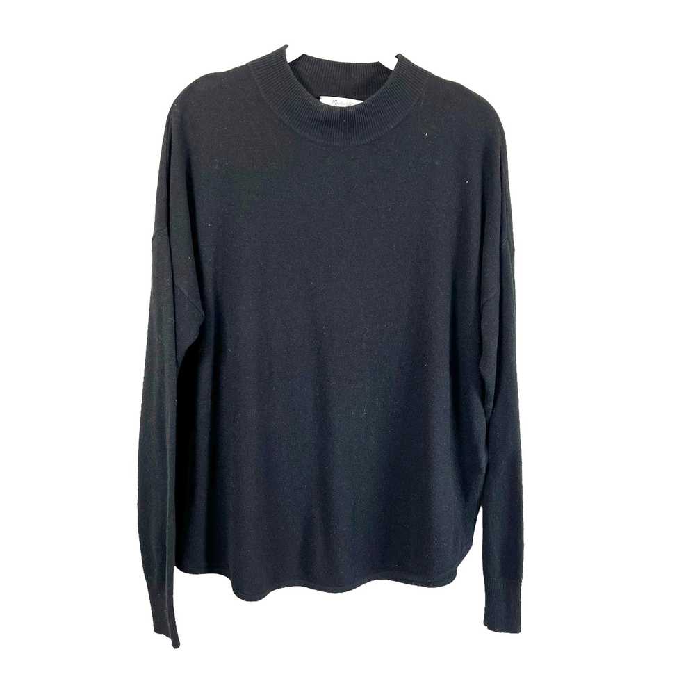 Madewell Ashbury Mockneck Sweater in Black Women'… - image 3