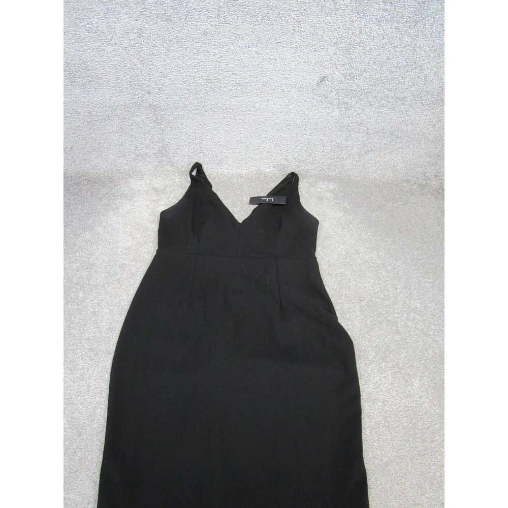 Lulus Lulus Maxi Dress Womens Large Black Sleevel… - image 2