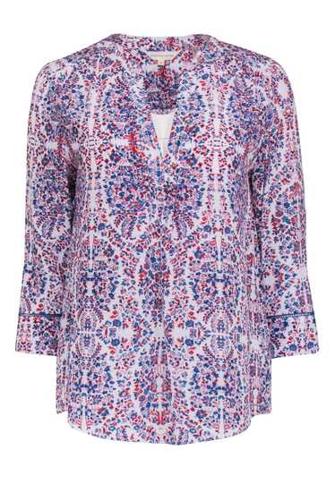 Rebecca Taylor - Red, White, & Blue Print Shirt Sz