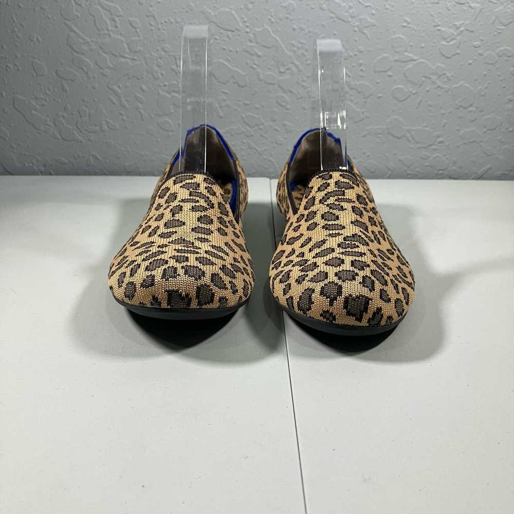 Rothy's  Flat Round Toe Flats Size 8 Leopard Chee… - image 2