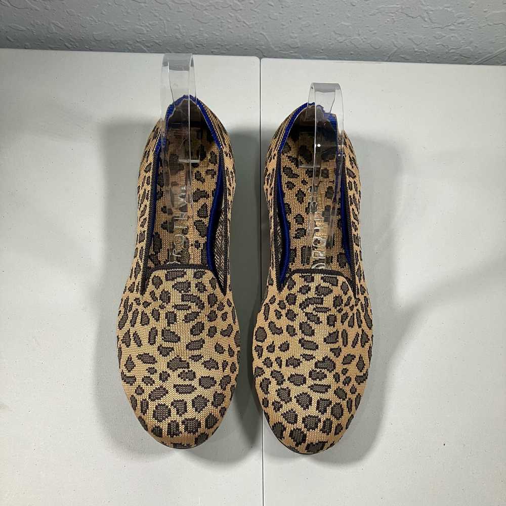 Rothy's  Flat Round Toe Flats Size 8 Leopard Chee… - image 3