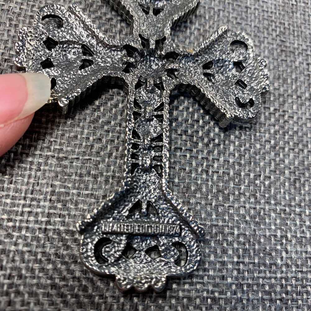 Vintage Sarah Coventry “Florentine Cross” Pendant… - image 6