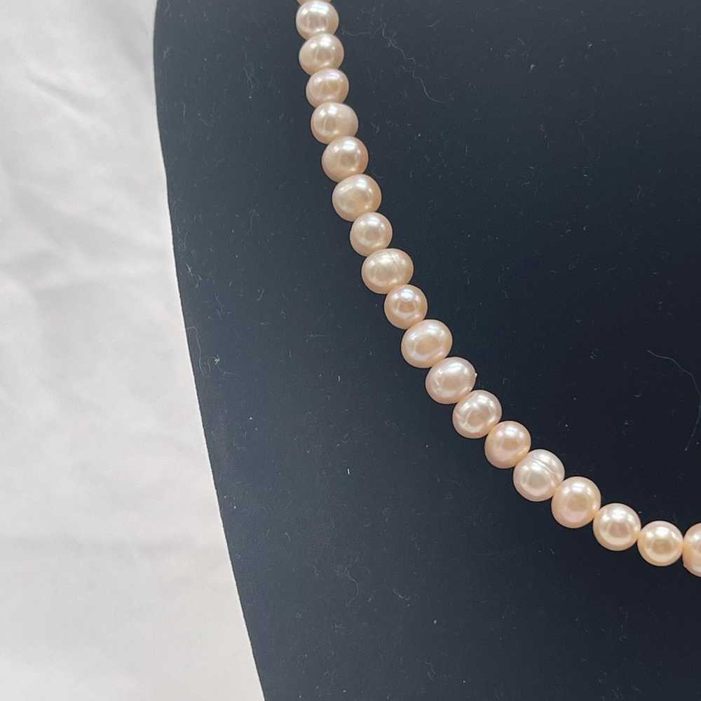 VTG freshwater Pearl necklace - image 2