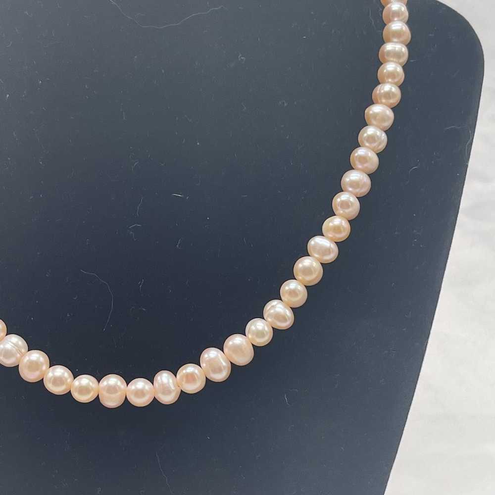 VTG freshwater Pearl necklace - image 4