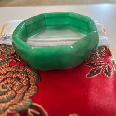 Green Jade Bracelet - image 1