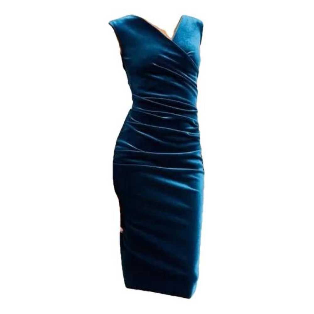 Chiara Boni Velvet mid-length dress - image 2