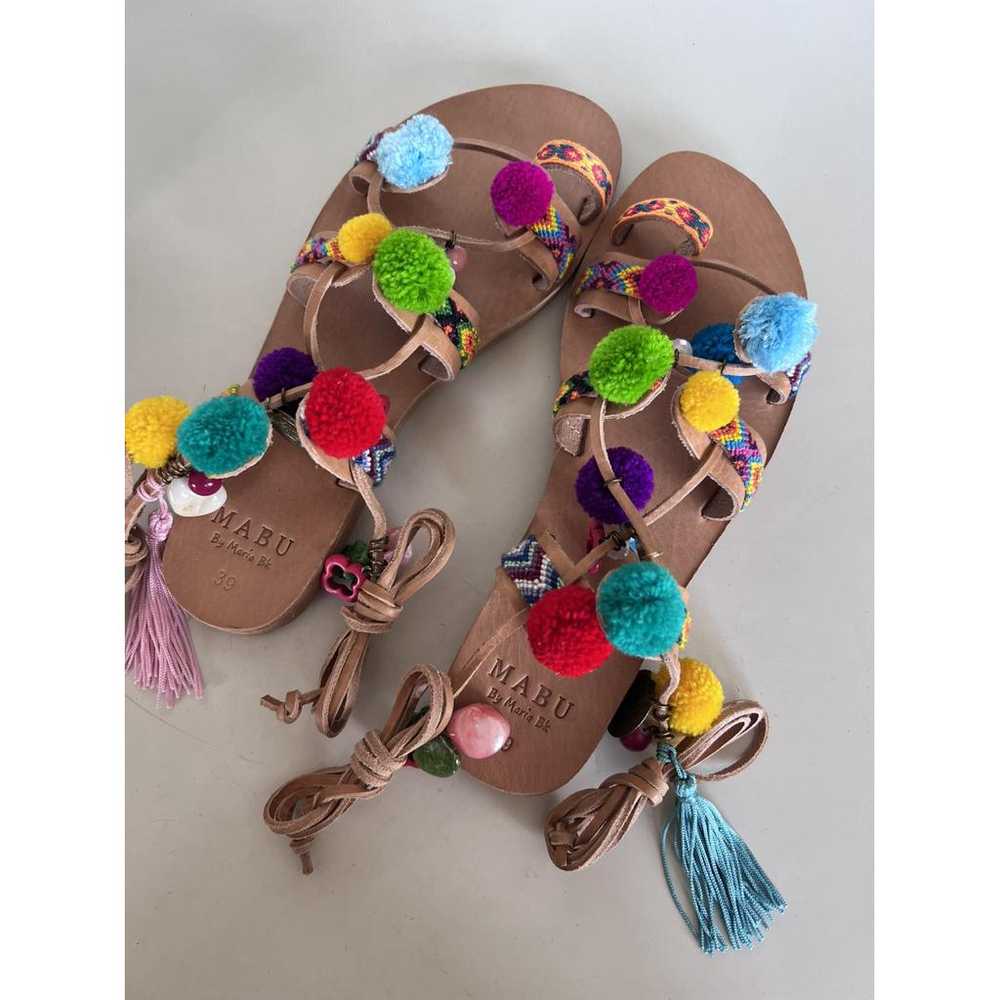 Mabu by Maria Bk Leather sandal - image 2